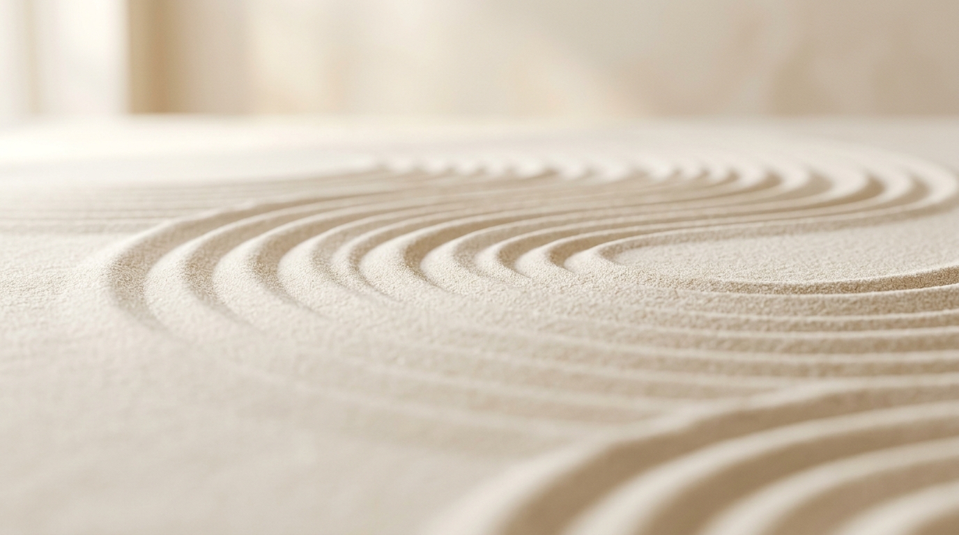 Zen Sand Ripples Background
